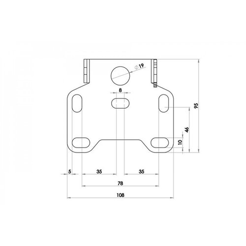 Kennzeichenhalter Universal Typ 4
