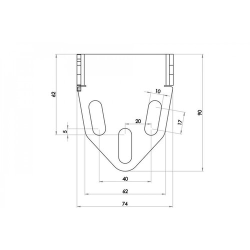 License Plate Holder Universal Type 5