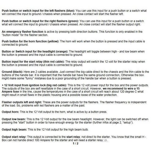 Elektronicbox versie H