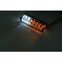 Smoke LED turn signal / front position light Shorty (Pair)