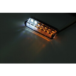 Smoke LED turn signal / front position light Shorty (Pair)