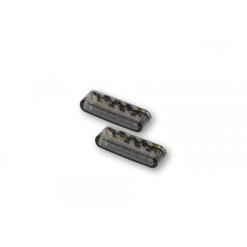 Smoke LED turn signal / front position light Shorty (Pair)