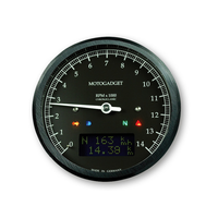 Chronoclassic Tacho Black 14.000 RPM - black