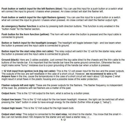 Elektronikbox Version H