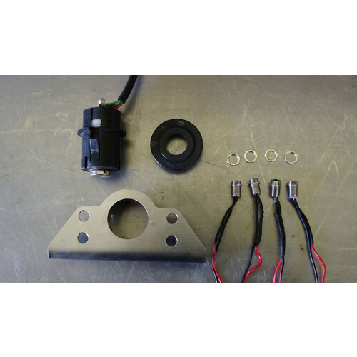 RMR Ignition lock bracket plus indicator lights BMW K100 K75