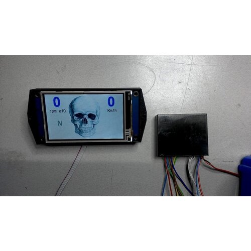 Axel Joost Elektronik My Speedo, LCD-Touchscreen-Drehzahlmesser