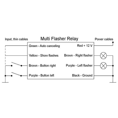Axel Joost Elektronik Multi-Flasher-Relais