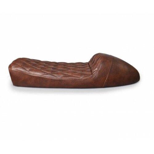 Selle Café Racer Diamond Stitch - Brun