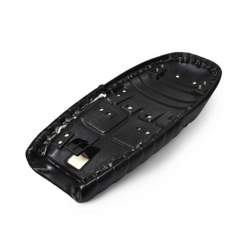 63cm x 25cm Tuck N 'Roll Cafe Racer Seat Schwarz 6