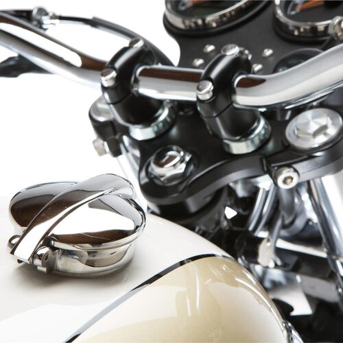Monza 2.5" Tankdop voor 2000+ Triumph Bonneville, Thruxton and Scrambler Modellen