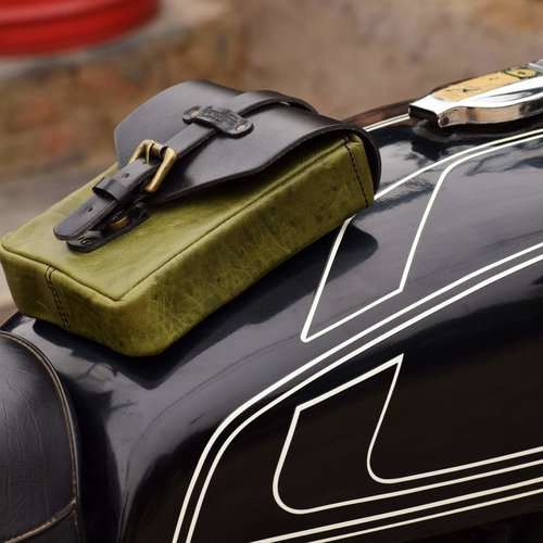 Trip Machine Pochette pour réservoir - vert et noir