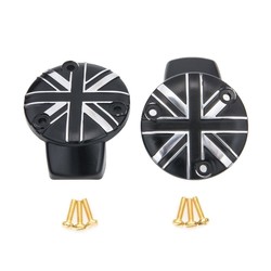 TPS Carb/Throttle body covers - Union jack