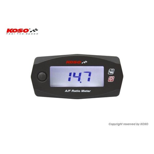 KOSO Indicateur de rapport air-carburant Mini 4