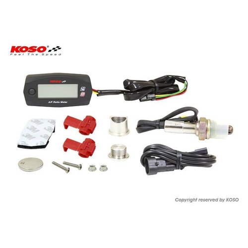 KOSO Indicateur de rapport air-carburant Mini 4