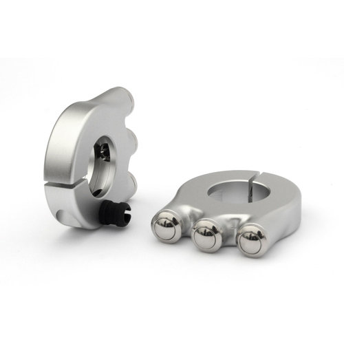 MessnerMoto Premium 3-knops schakelaar aluminium
