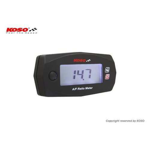 KOSO Indicateur de rapport air-carburant Mini 4