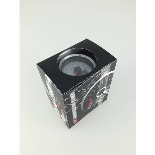 KOSO (max 260 km/h) D55 GP Style Speedometer, White with Blue Backlight