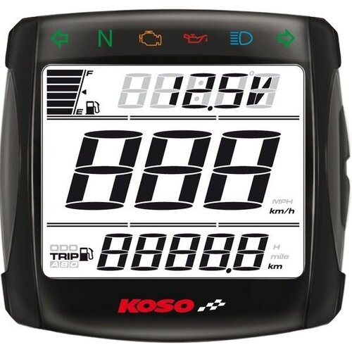 KOSO Compte-tours XR-S 01 Cockpit ABE