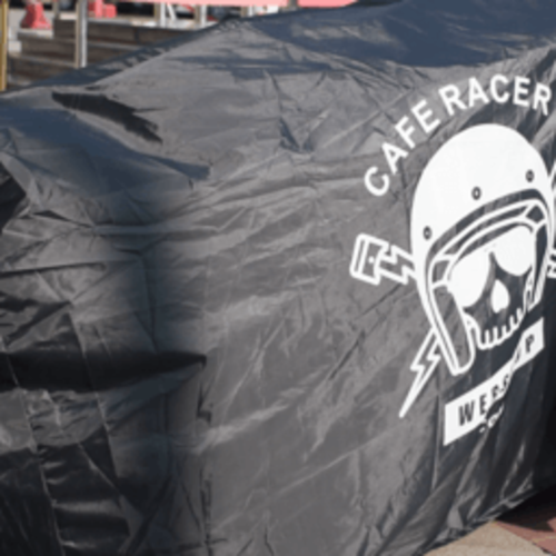 Cafe Racers United Cafe Racer Outdoor Motorcycle Cover / Motorcycle Cover
