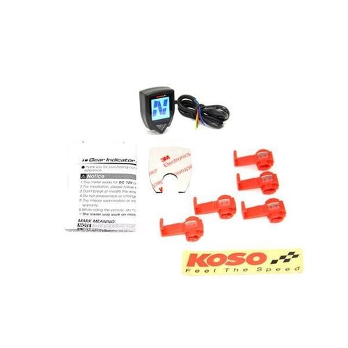 KOSO Gear Indicator, Gear Meter V2