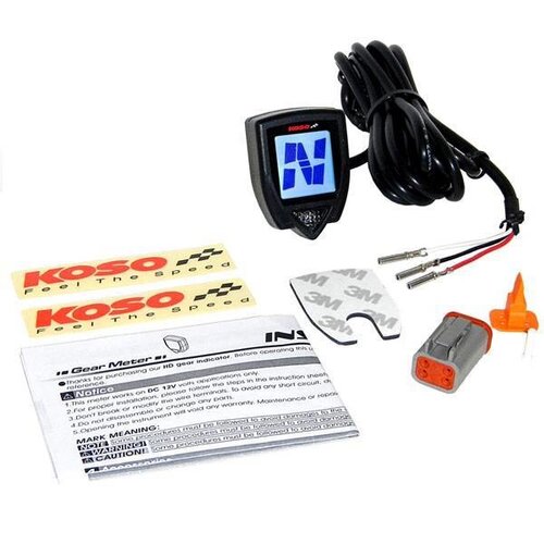 KOSO Gear Meter for Harley Davidson