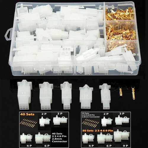 380 piece Electronics Wire & Connector Set