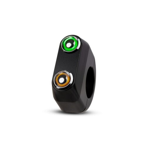 Rebelmoto REBEL SWITCH 2 button LED – Black 1"