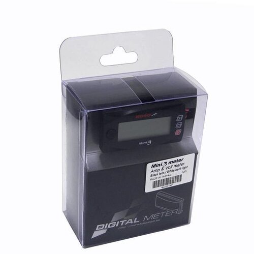 KOSO Amp & Volt Meter Mini 3 (Met Backlight)