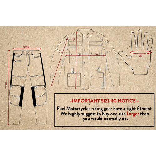 FUEL "Rally Raid" Jas zomer bruin