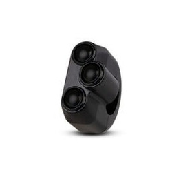 REBEL SWITCH 3 button – Black 22 mm