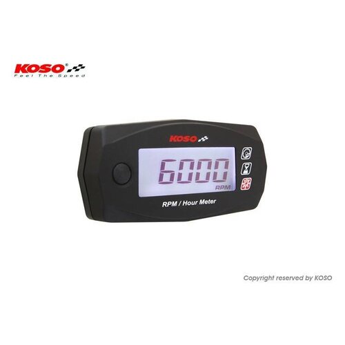 KOSO Compteur horaire et compte-tours