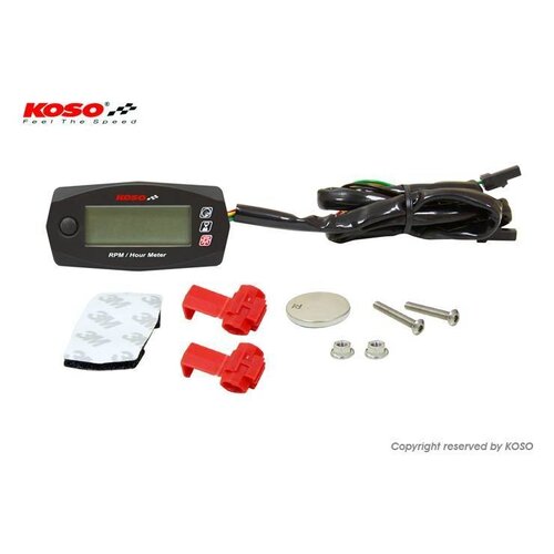 KOSO Compteur horaire et compte-tours