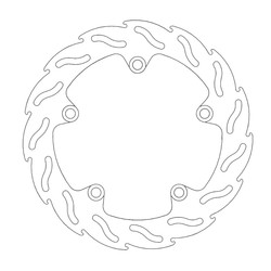 Brake Disc Flame Yamaha MT-07