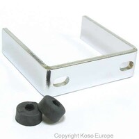 U type bracket for D64 meter