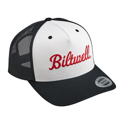 Logo Snapback Cap Schwarz / Weiß / Rot