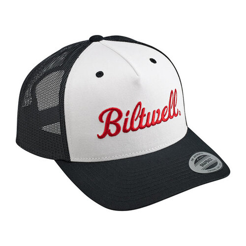 Biltwell Logo Snapback Cap Zwart / Wit / Rood