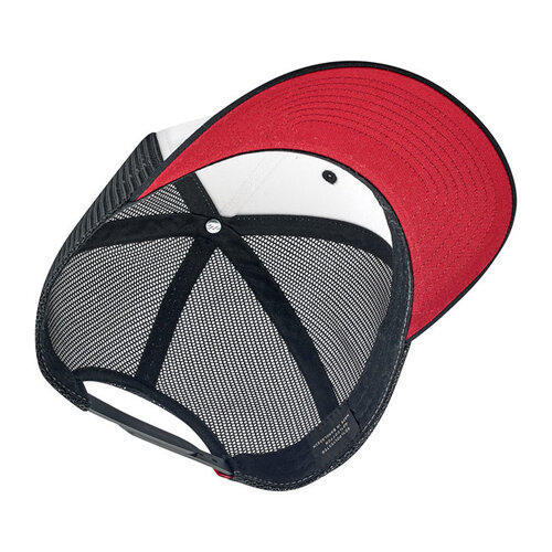 Biltwell Casquette Logo Snapback Noir / Blanc / Rouge