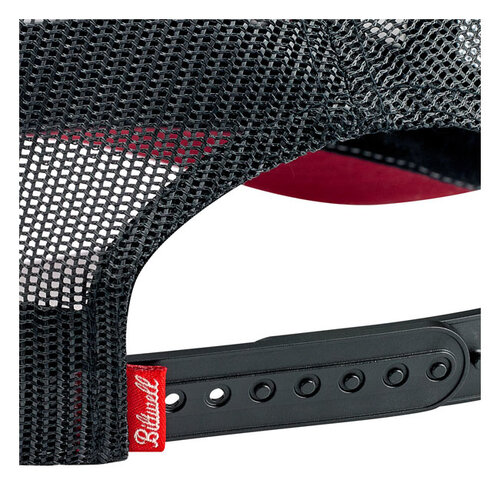 Biltwell Casquette Logo Snapback Noir / Blanc / Rouge