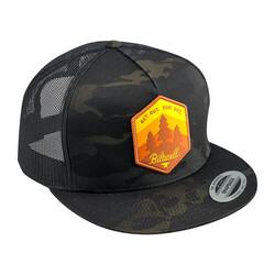 Casquette Get Out Snapback Noir Camouflage