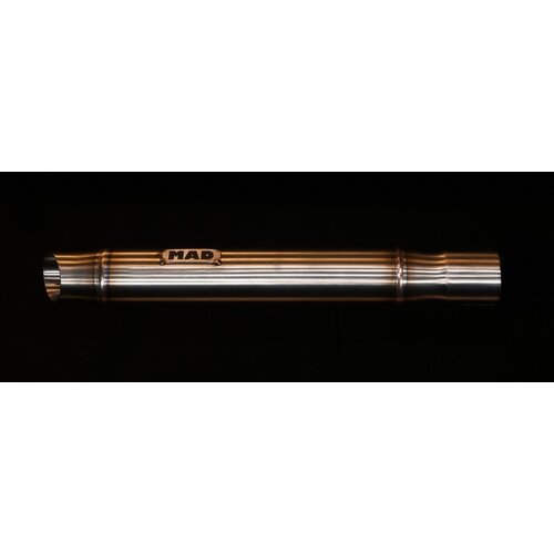 MAD Exhaust Semi Slashcut Stainless Steel 38-44.5mm