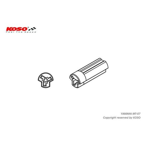KOSO Indicator Aanpassingsdraad voor Yamaha MT-09