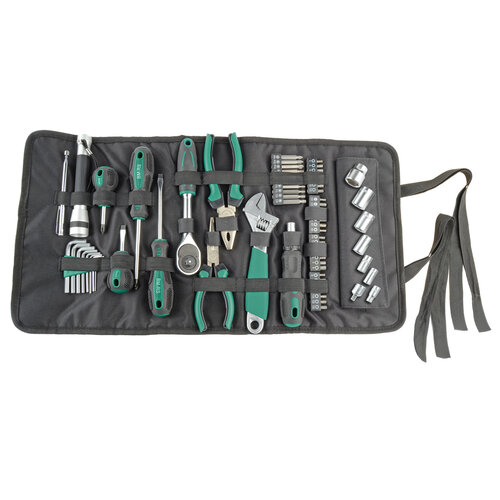 Mannesmann Tool roll-up pouch 65-piece filled 21170
