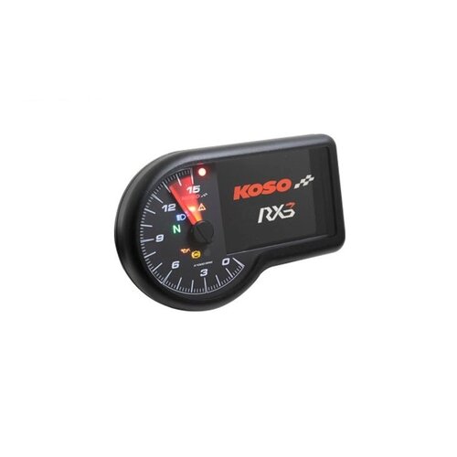 KOSO RX3 multifunctionele snelheidsmeter / toerenteller