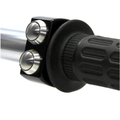 Motogadget mo.switch 3-knops 1" zwart/RVS