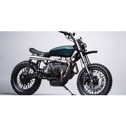 Système d'échappement Airhead Scrambler pour BMW Série R