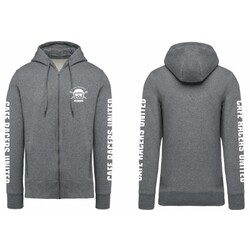 Predator Zip Hoodie Grey