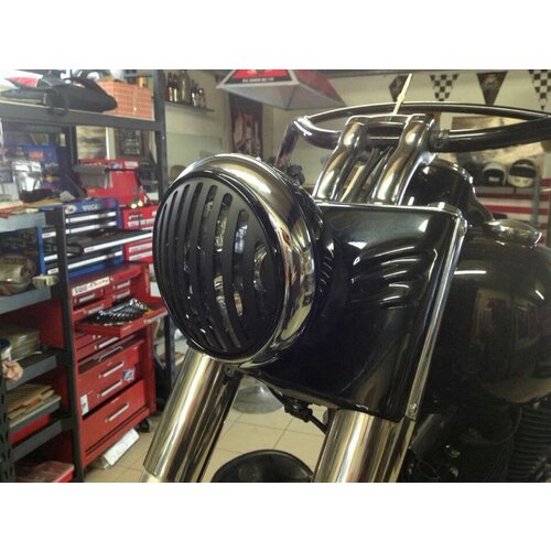 6" Prison Grill Insert Schwarz