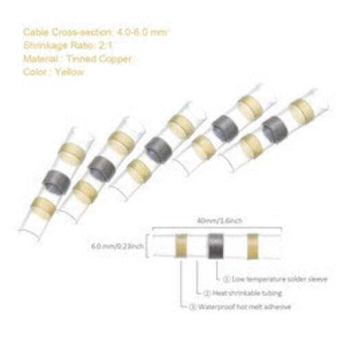 Solder Seal Wire Connector (Minimale bestelaantal = 10)