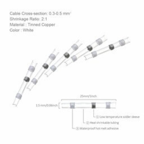 Solder Seal Wire Connector (Minimum order amount = 10)