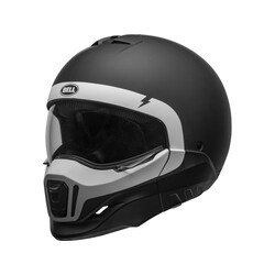 Broozer Helmet Cranium Matt Black/White